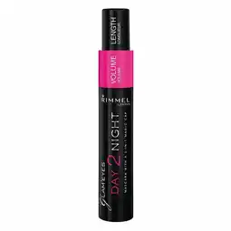 Plein.nl 1+1 gratis: Rimmel Day2Night Mascara Zwart aanbieding