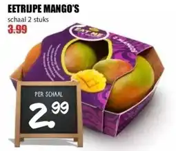MCD Supermarkt EETRIJPE MANGO'S aanbieding
