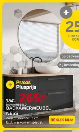 Praxis BADKAMERMEUBEL NESS aanbieding