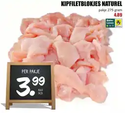 MCD Supermarkt KIPFILETBLOKJES NATUREL aanbieding