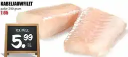 MCD Supermarkt KABELJAUWFILET aanbieding