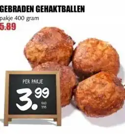 MCD Supermarkt GEBRADEN GEHAKTBALLEN aanbieding