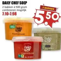 MCD Supermarkt DAILY CHEF SOEP aanbieding