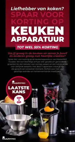 MCD Supermarkt KEUKEN APPARATUUR aanbieding