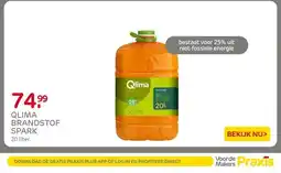Praxis QLIMA BRANDSTOF SPARK aanbieding