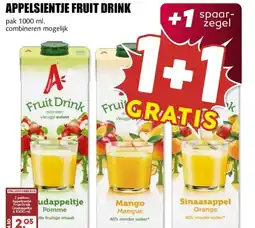 MCD Supermarkt APPELSIENTJE FRUIT DRINK aanbieding