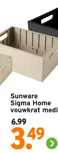 GAMMA Sunware Sigma Home vouwkrat medium aanbieding