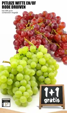 MCD Supermarkt PITLOZE WITTE EN/OF RODE DRUIVEN aanbieding