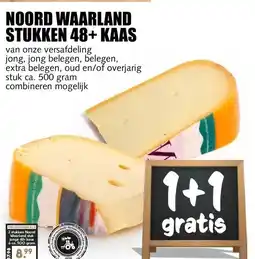 MCD Supermarkt NOORD WAARLAND STUKKEN 48+ KAAS aanbieding