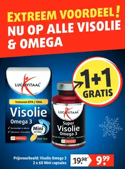 Lucovitaal Visolie Omega 3 aanbieding