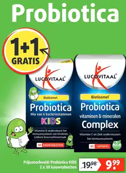 Lucovitaal Probiotica aanbieding