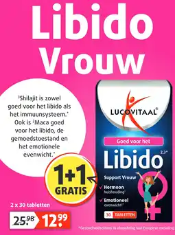Lucovitaal Libido Vrouw aanbieding