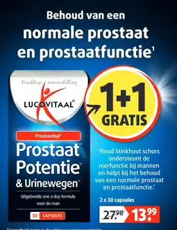Lucovitaal Prostaat 1* Potentie & Urinewegen™ 2* aanbieding