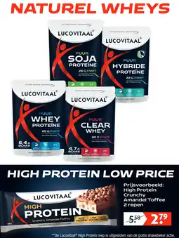 Lucovitaal HIGH PROTEIN LOW PRICE aanbieding