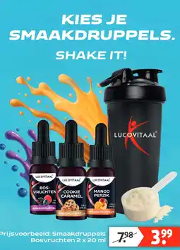 Lucovitaal Smaakdruppels aanbieding