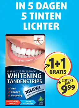 Lucovitaal WHITENING TANDENSTRIPS aanbieding