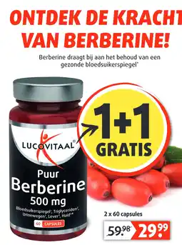 Lucovitaal Puur Berberine aanbieding