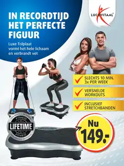 Lucovitaal IN RECORDTIJD HET PERFECTE FIGUUR aanbieding