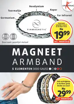 Lucovitaal MAGNEET ARMBAND aanbieding