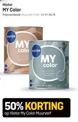 Hubo Histor MY Color aanbieding