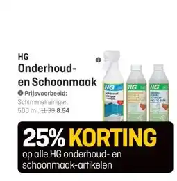 Hubo Onderhoud- en Schoonmaak aanbieding