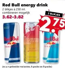 CoopCompact Red Bull energy drink aanbieding