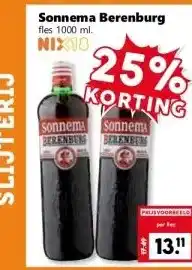 CoopCompact Sonnema Berenburg aanbieding