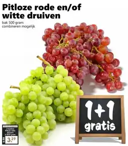 CoopCompact Pitloze rode en/of witte druiven aanbieding