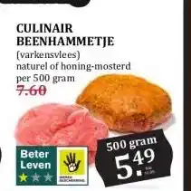 CoopCompact CULINAIR BEENHAMMETJE aanbieding