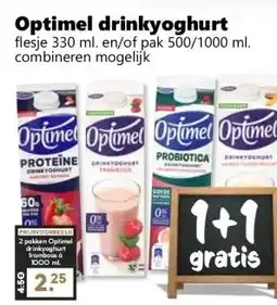 Coop Optimel drinkyoghurt aanbieding