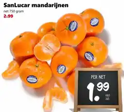 Coop SanLucar mandarijnen aanbieding