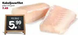 Coop Kabeljauwfilet aanbieding