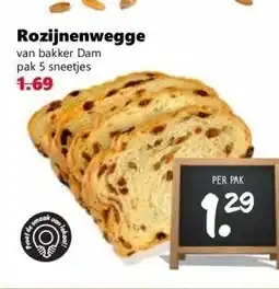 Coop Rozijnenwegge aanbieding