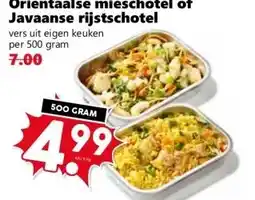 Coop Orientaalse mieschotel of Javaanse rijstschotel aanbieding
