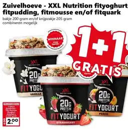 Coop Zuivelhoeve - XXL Nutrition fityoghurt, fitpudding, fitmousse en/of fitquark aanbieding