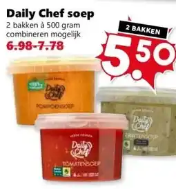 Coop Daily Chef soep aanbieding