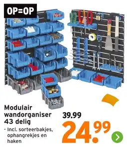 GAMMA Modulair wandorganiser aanbieding