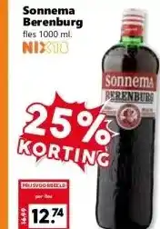 Coop Sonnema Berenburg aanbieding