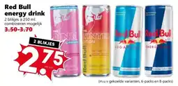 Coop Red Bull energy drink aanbieding