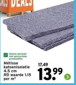 GAMMA Métisse katoenisolatie aanbieding