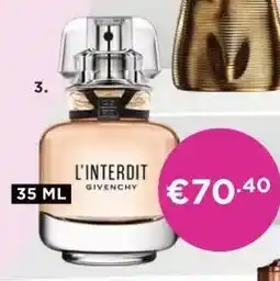 ICI Paris XL Givenchy L'Interdit aanbieding
