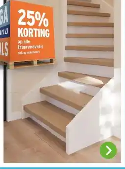 GAMMA op alle traprenovatie ook op maatwerk aanbieding