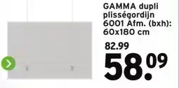 GAMMA GAMMA dupli plisségordijn 6001 aanbieding