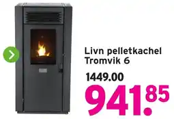 GAMMA Livn pelletkachel Tromvik 6 aanbieding
