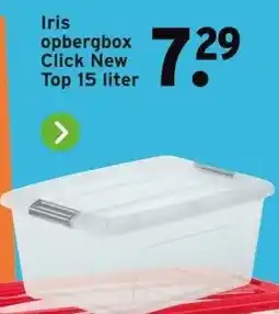 GAMMA Iris opbergbox Click New Top aanbieding