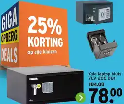 GAMMA Yale laptop kluis aanbieding