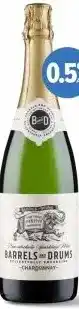 Gall & Gall Barrels and Drums Sparkling 75CL aanbieding