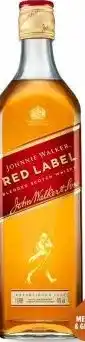Gall & Gall Johnnie Walker Red Label 100CL aanbieding