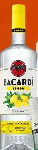 Gall & Gall Bacardí Limón 70CL aanbieding