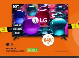Expert LG 4K SMART 65UA73006LA (2025) aanbieding